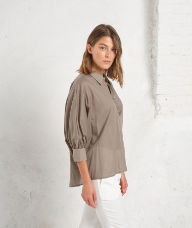 Chemise Fujin - Kaki