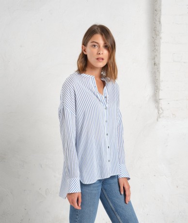 Chemise Francesca - Bleu