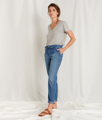 Pantalon Hippolyte - Bleu indigo
