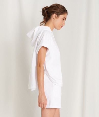 Sweat Leonidas - Blanc optique
