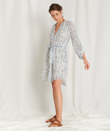 Robe Alexandra - Bleu indigo