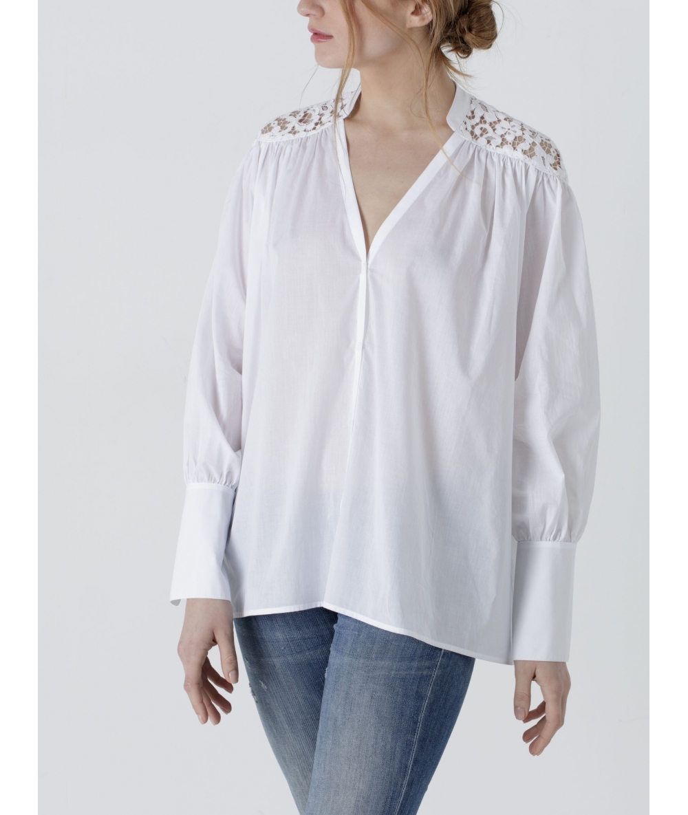 Blouse Fumi - BLANC