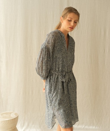 Robe Etienne - Bleu orage