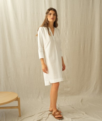 Robe Galinette - Blanc optique