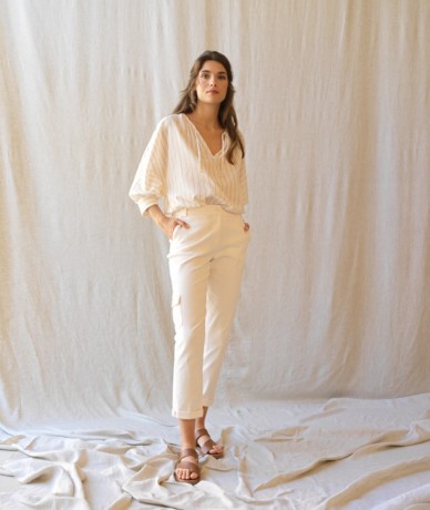 Pantalon Jaque - Off White