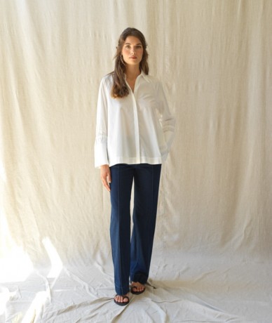 Chemise Josette - Blanc...