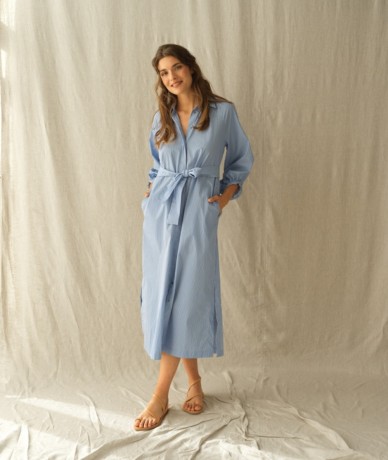 Robe Felis - Bleu indigo