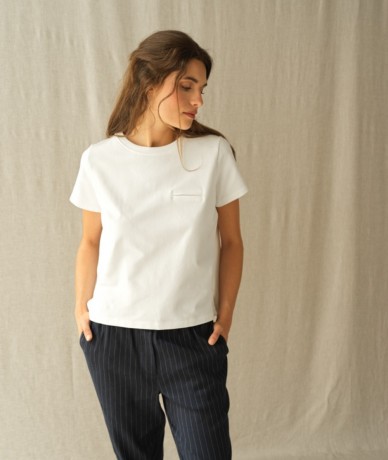 Sweat Ubert - Blanc optique