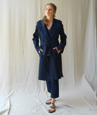 Trench Nicolo - Bleu Nuit