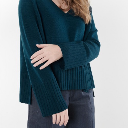 Pull Daniel - Bleu colvert
