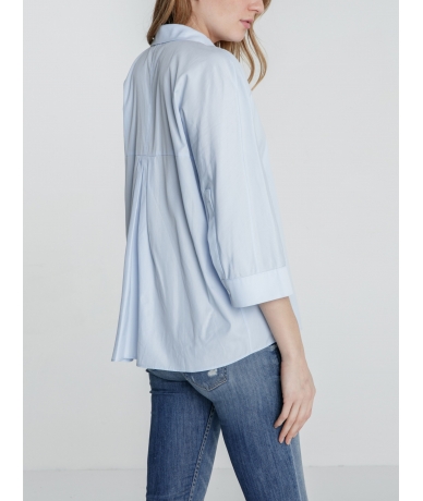 Chemise Fuyo - BLEU