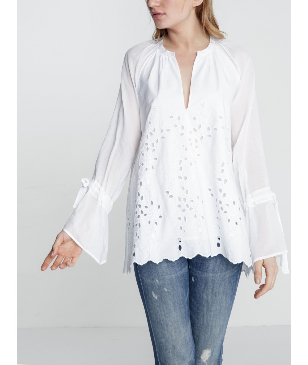 Blouse Karin - BLANC