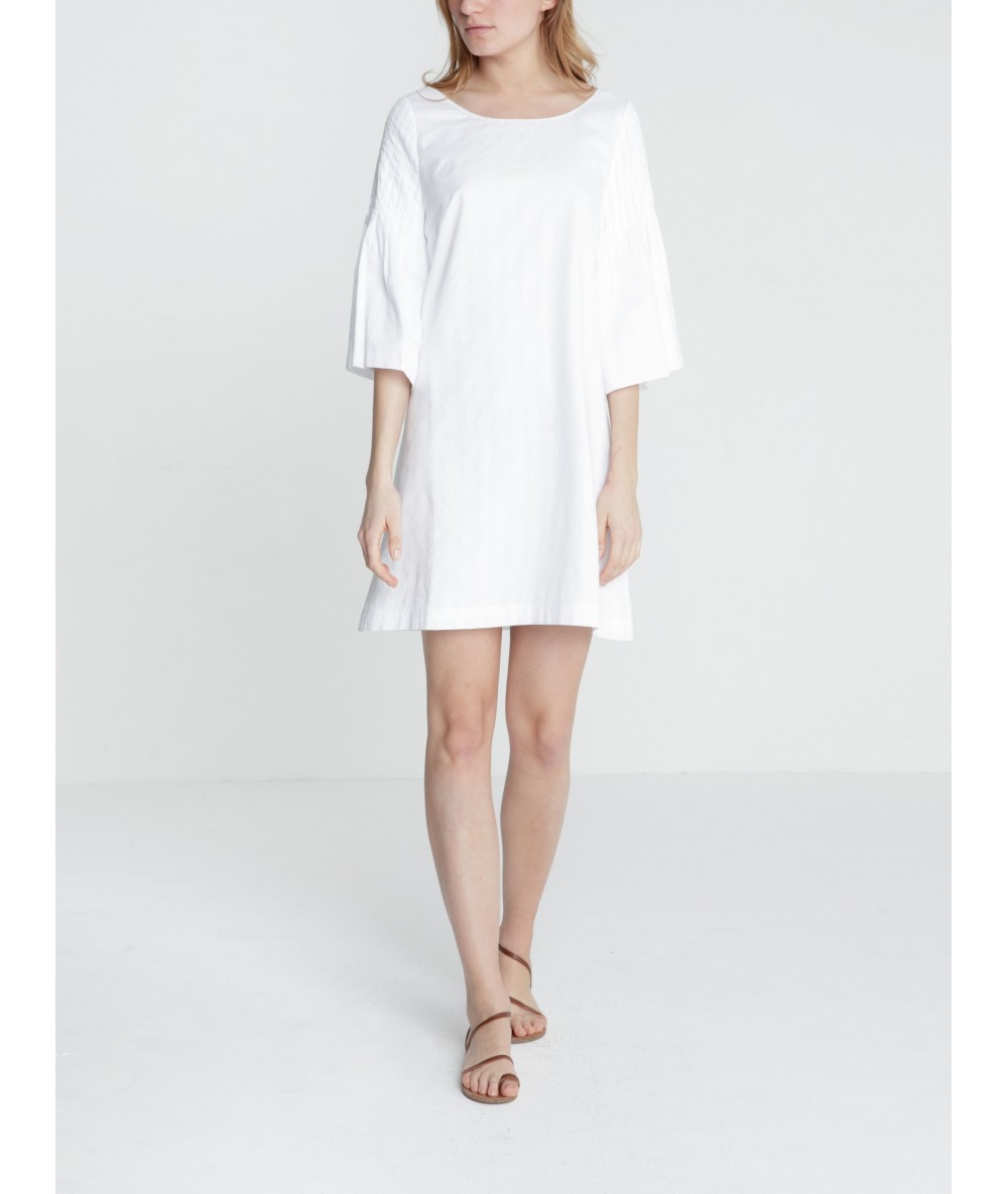 robe blanche coton