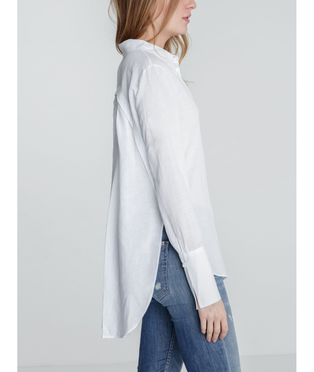 Chemise Hamako - BLANC