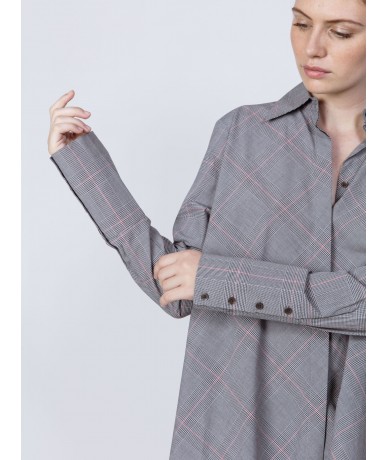 Chemise createur imprimé Prince de Galles