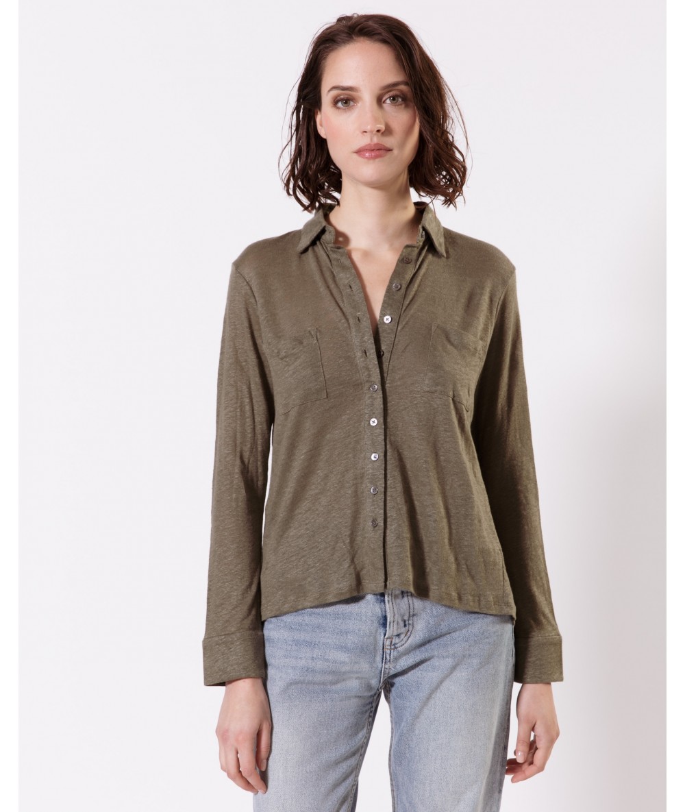 Chemise Yaso - Kaki