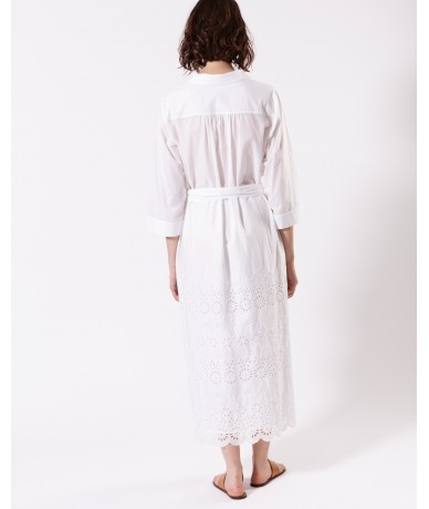 Robe Erisa - Blanc optique