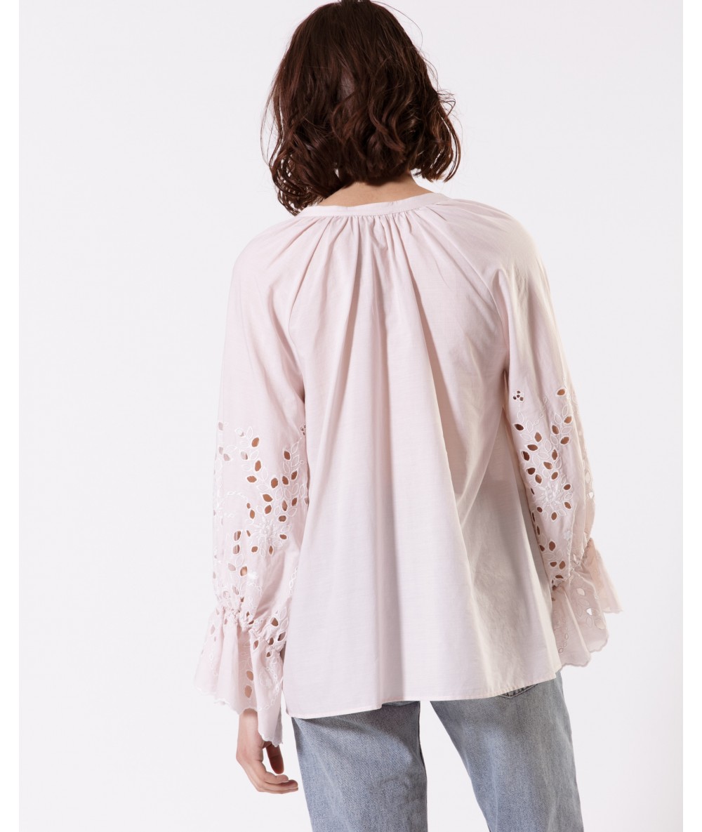 Blouse Nori - Nude